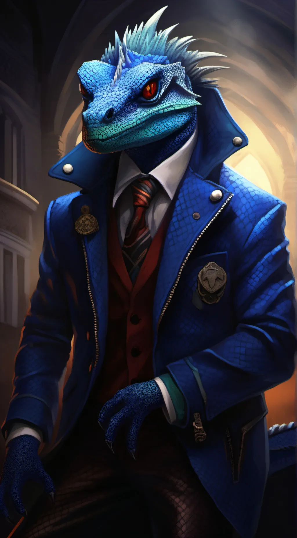 ai character: wrath background