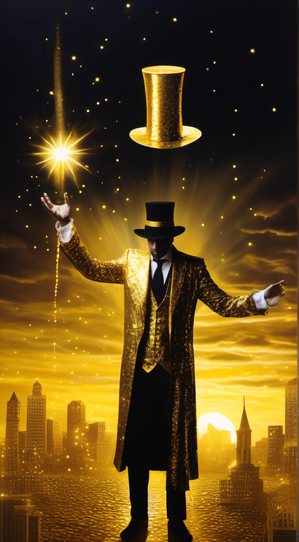 ai character: The Gold Magister background