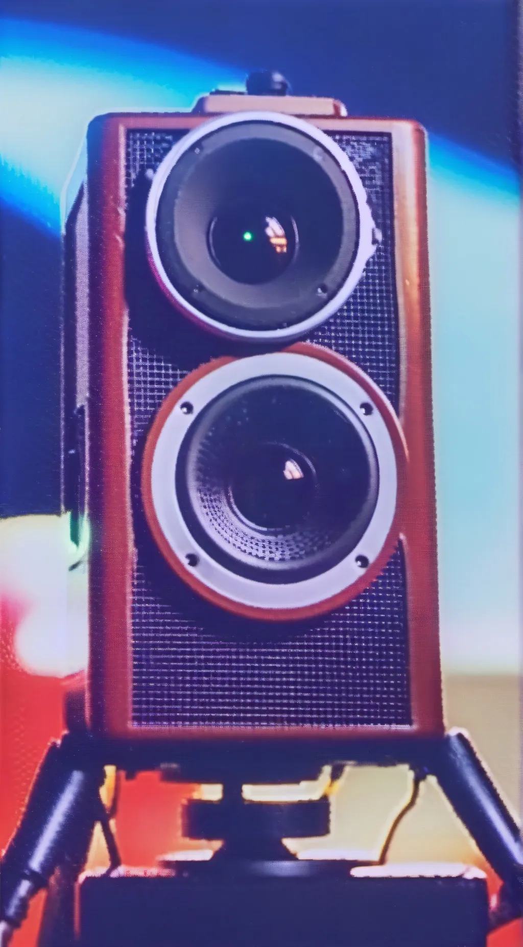 ai character: Titan speaker man background