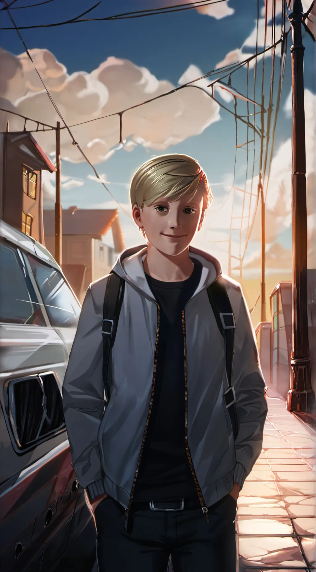 ai character: Isaac  background