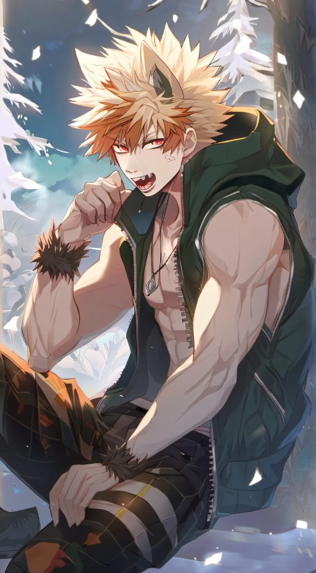 ai character: wolf bakogo background