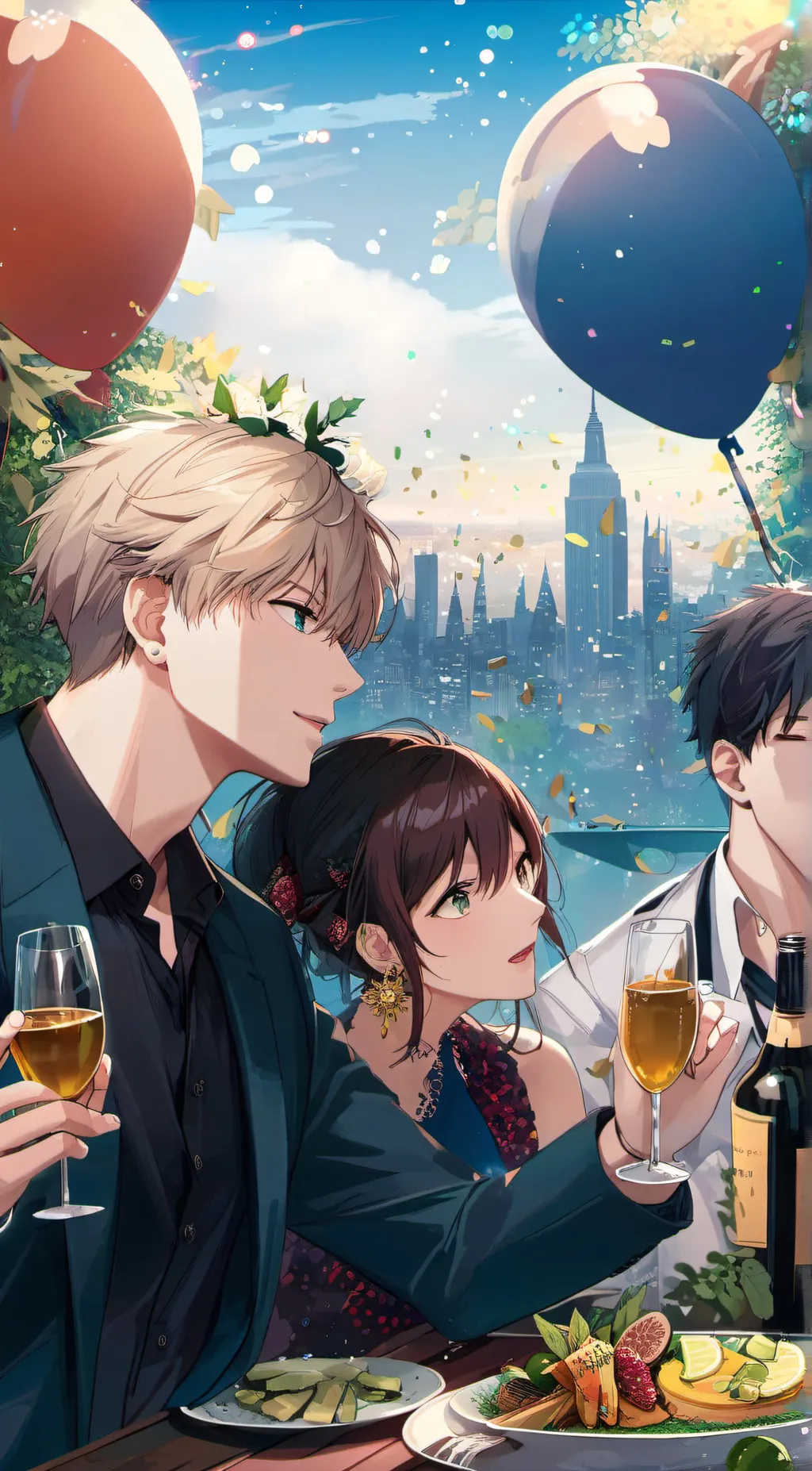 ai character: Allen j. background