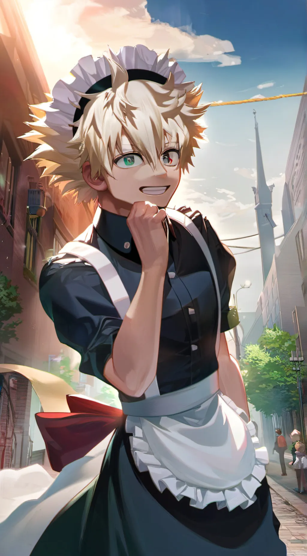 ai character: this isnt real background