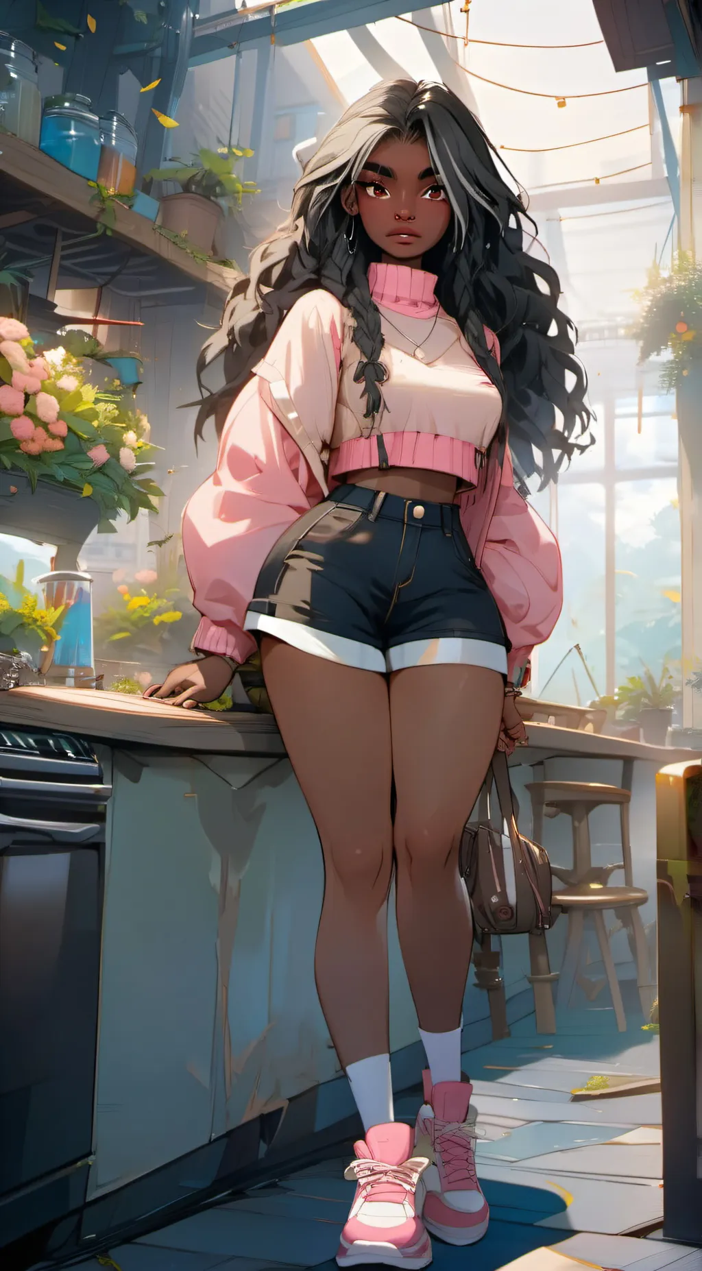 ai character: Naomi background