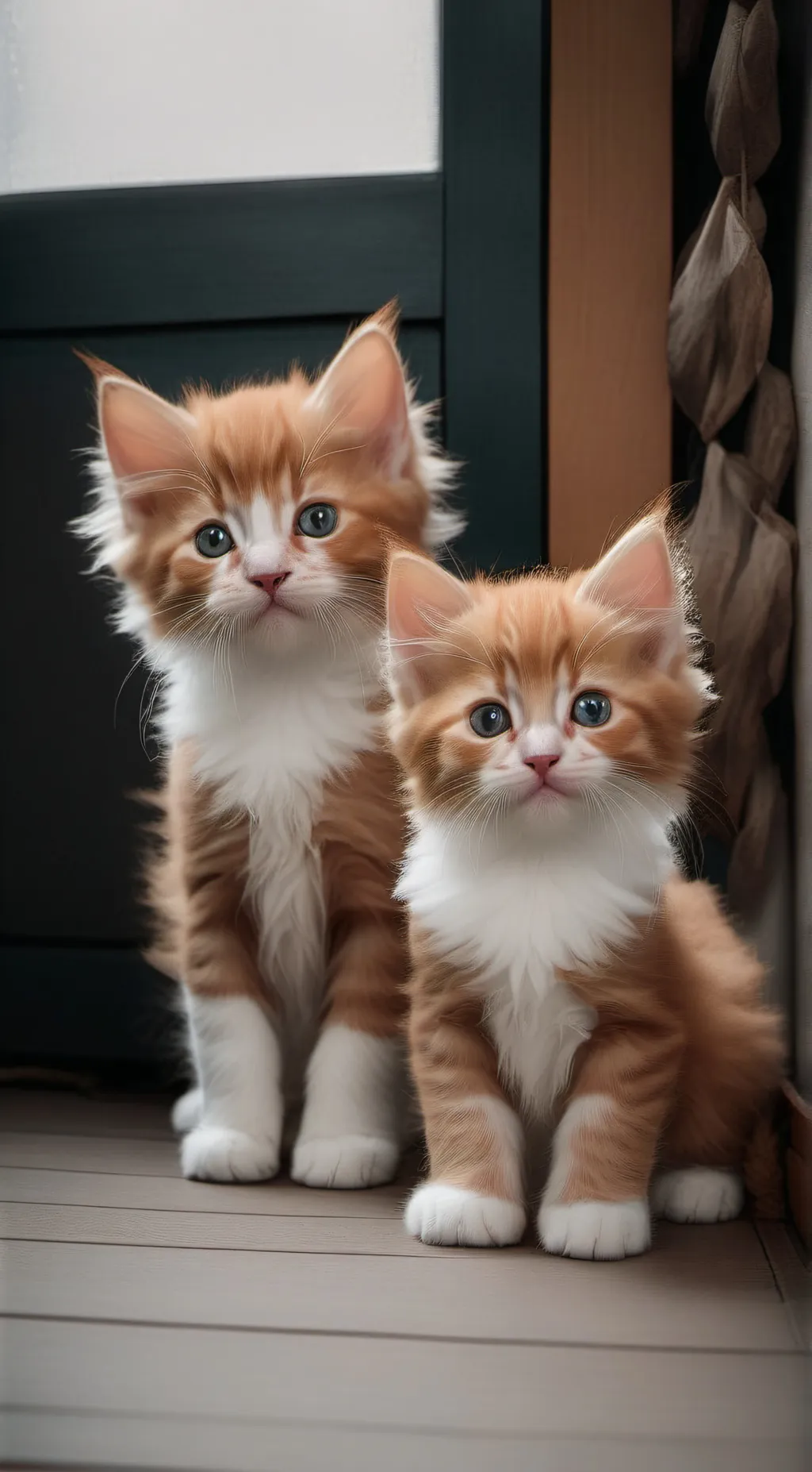 ai character: Lia and Mia background