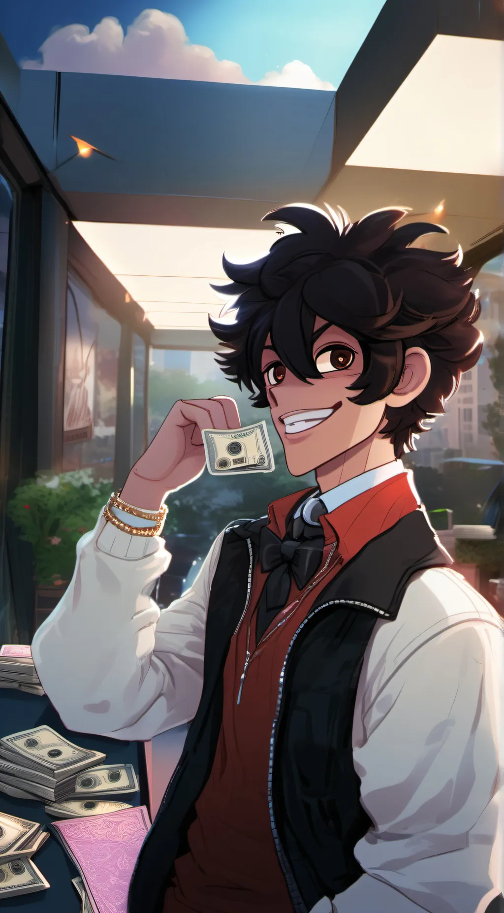 ai character: Jay background