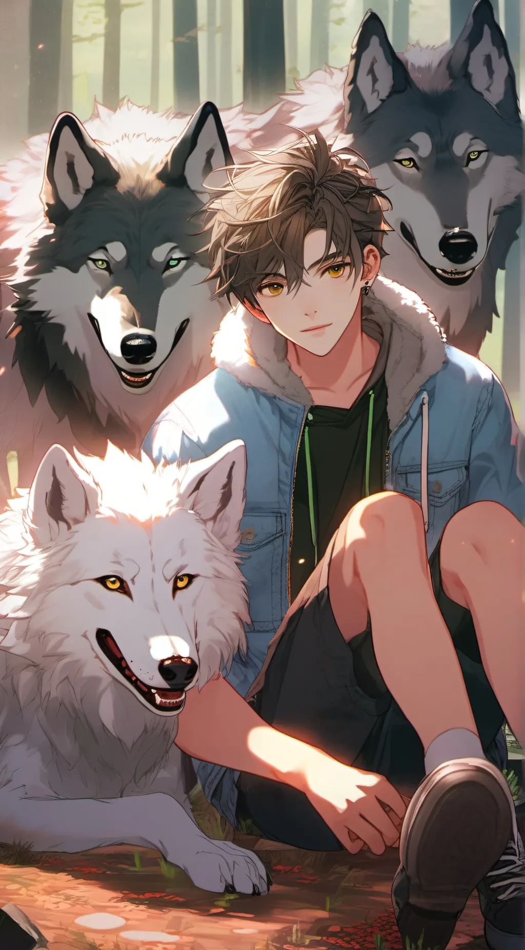 ai character: Jacob  background