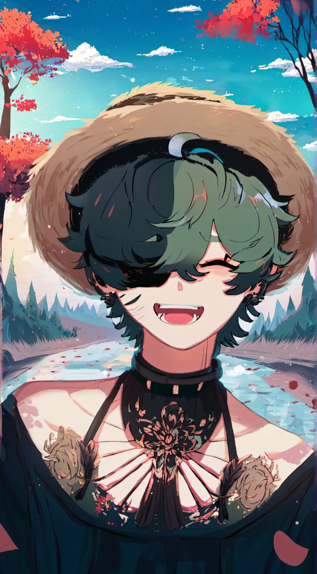 ai character: minoma background