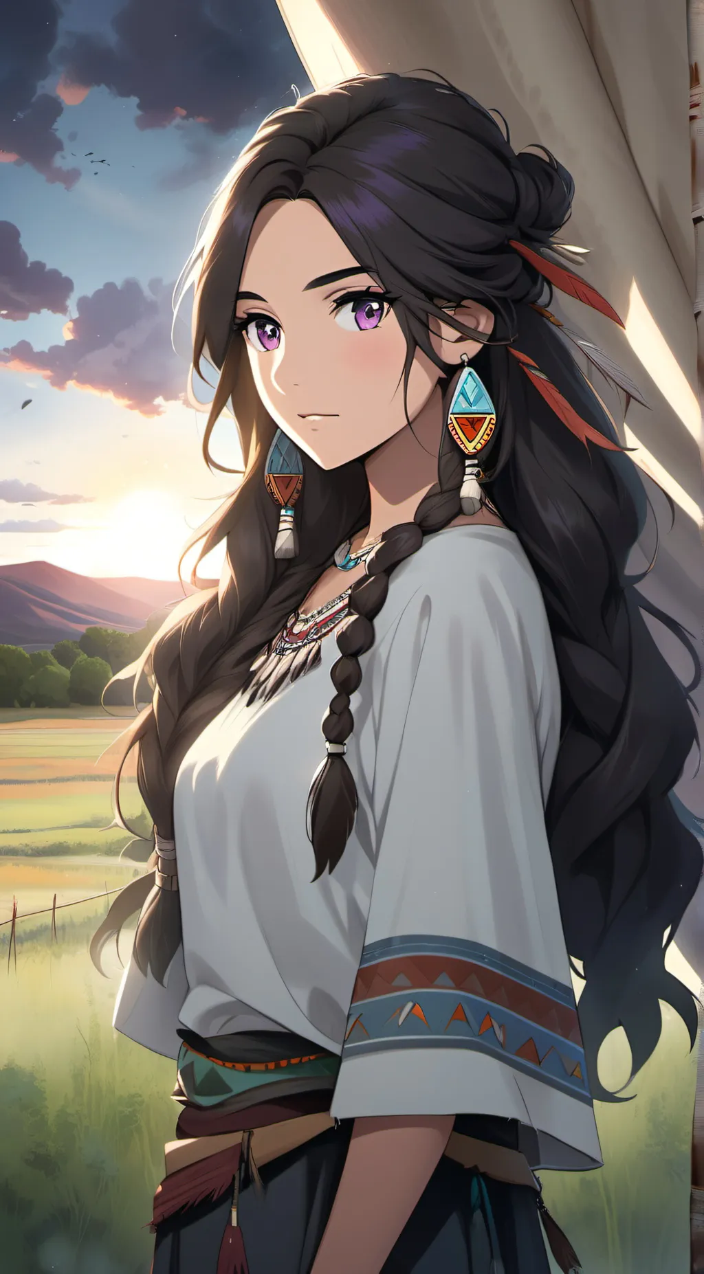 ai character: Foxfire  background