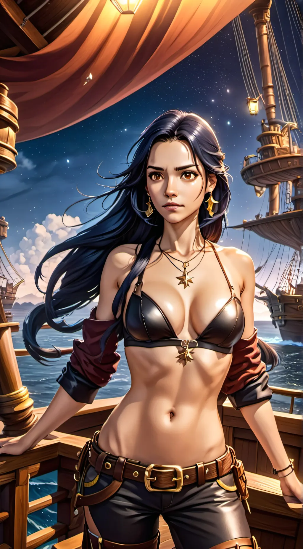 ai character: Aria Smith background