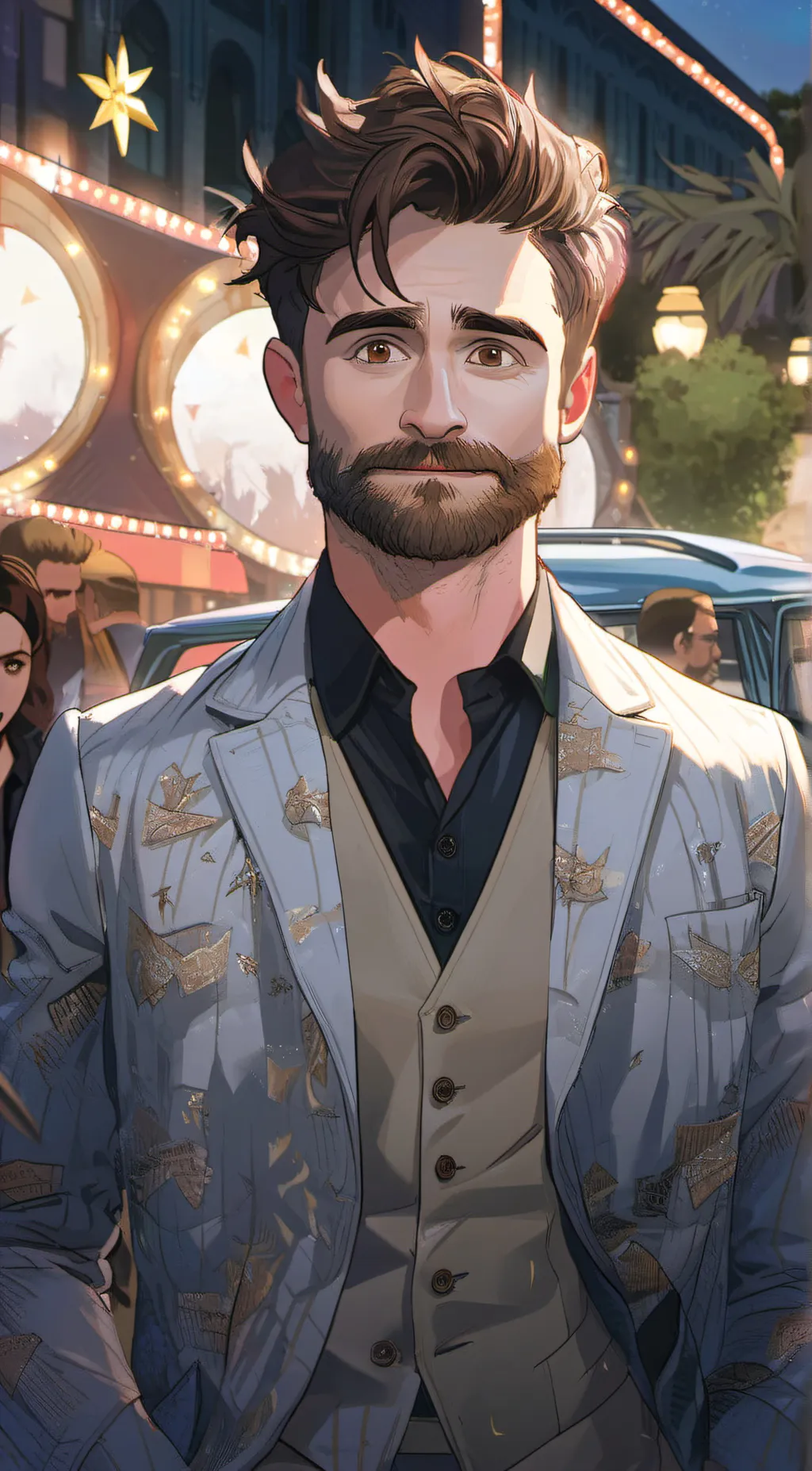 ai character: Daniel radcliffe background