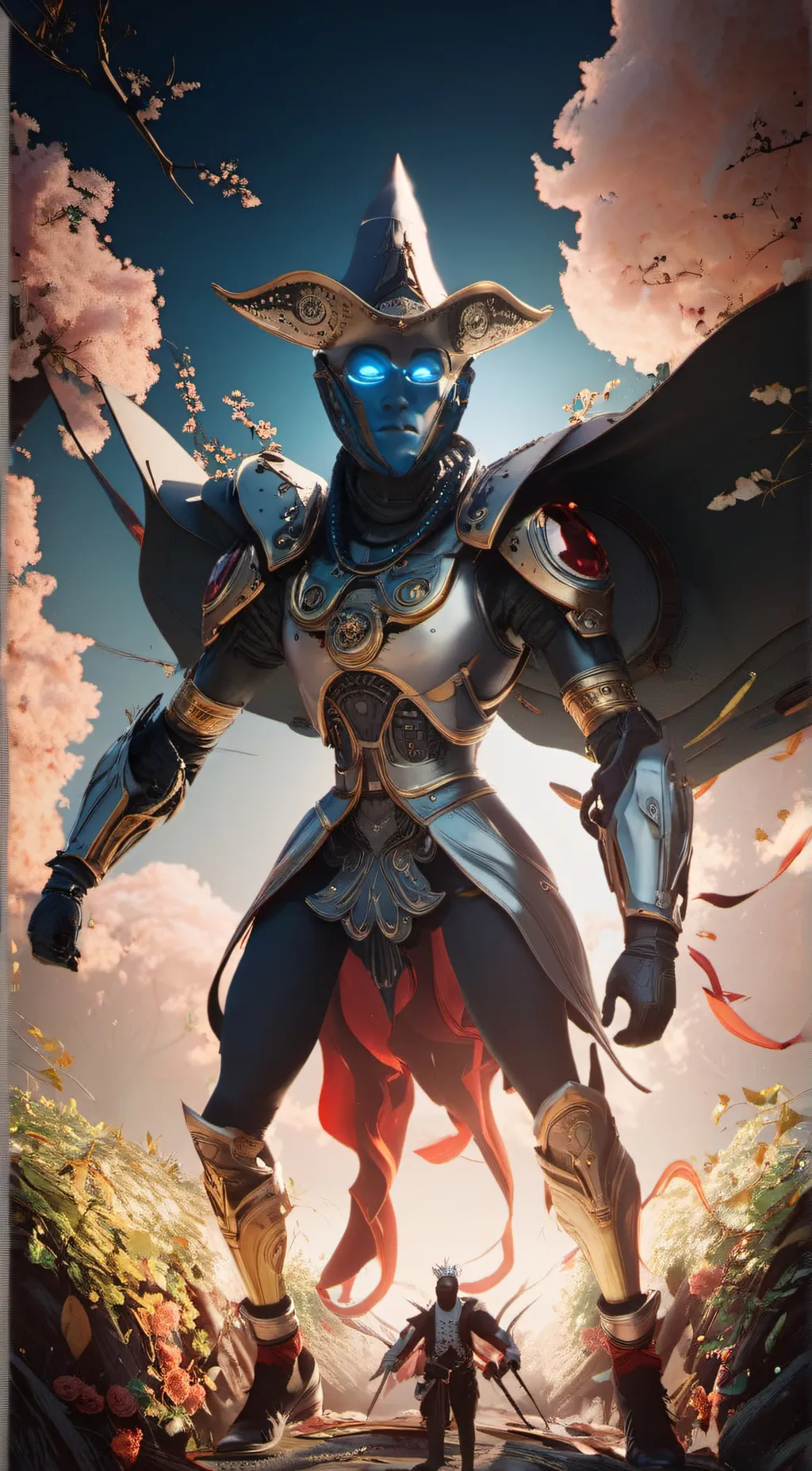 ai character: saraxsis  background