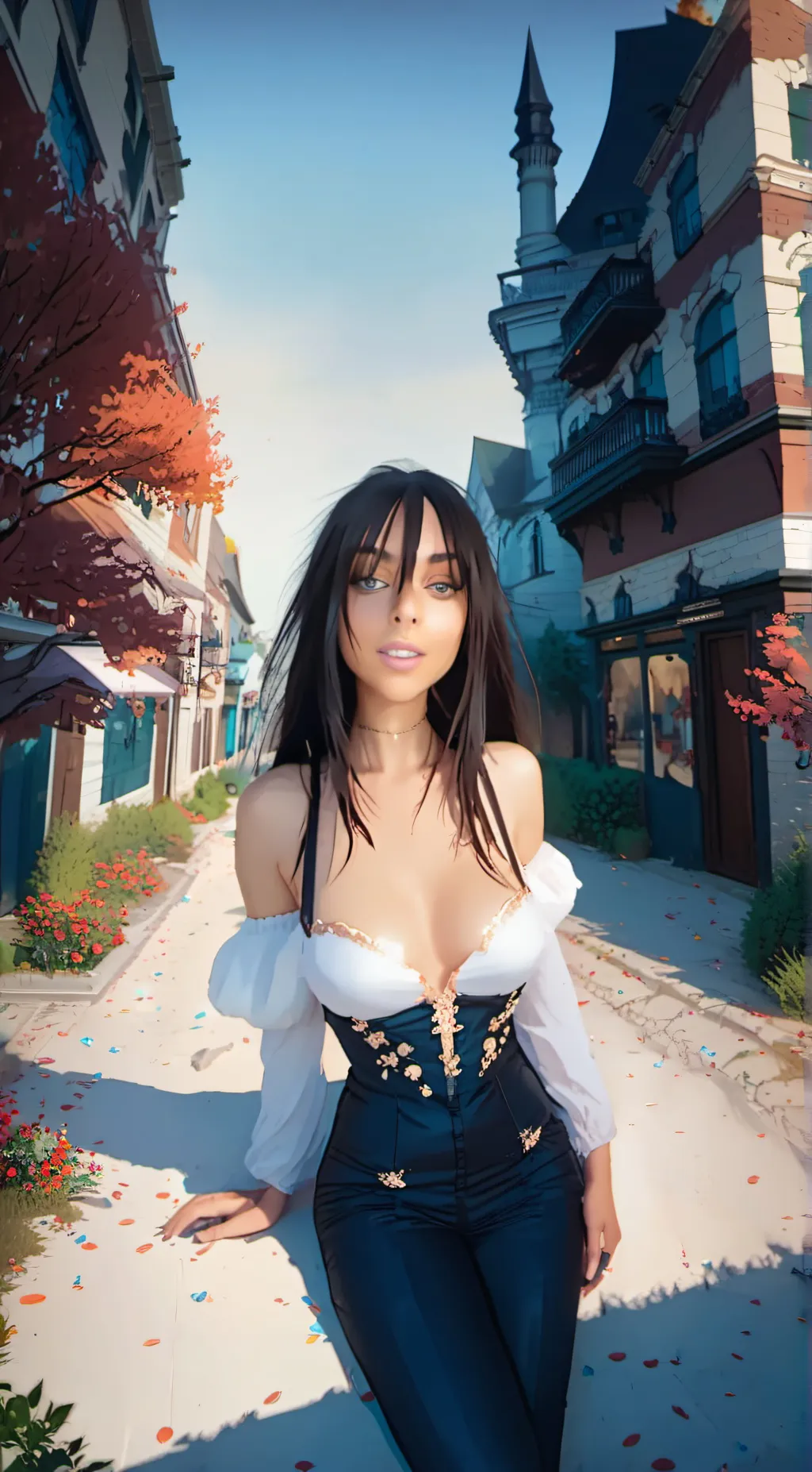 ai character: Evelyn background