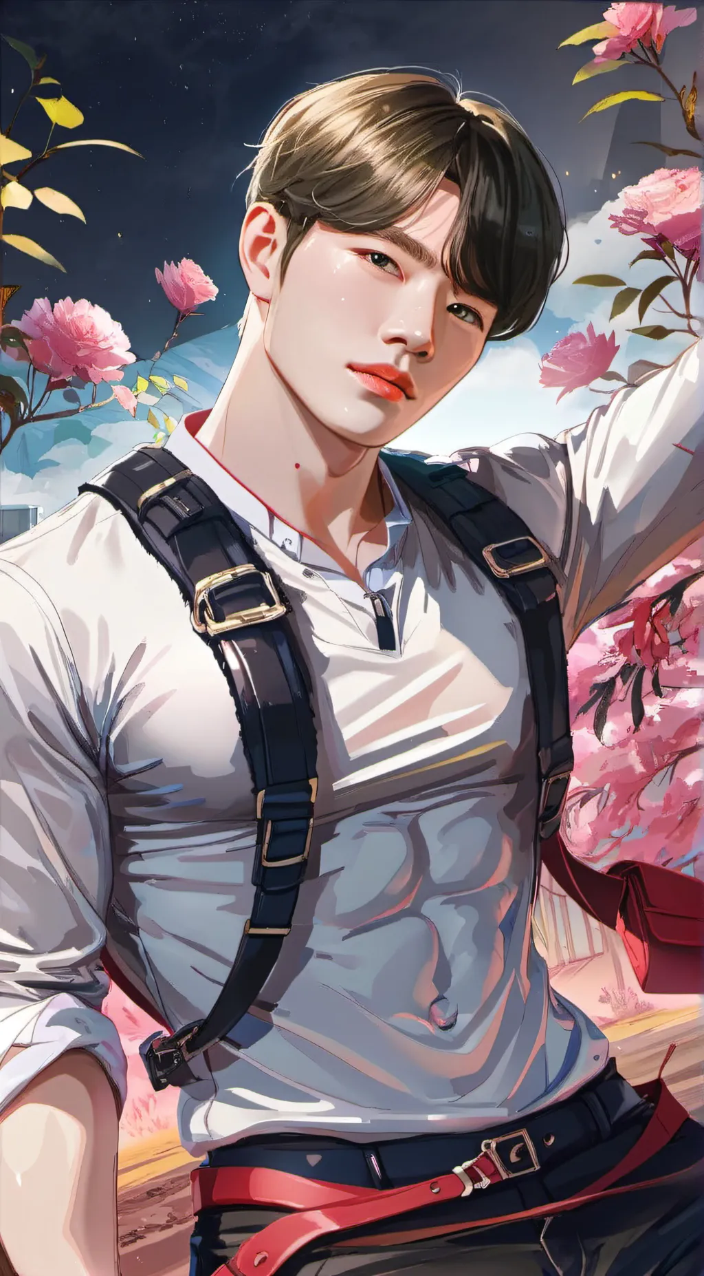 ai character: Jacob  background