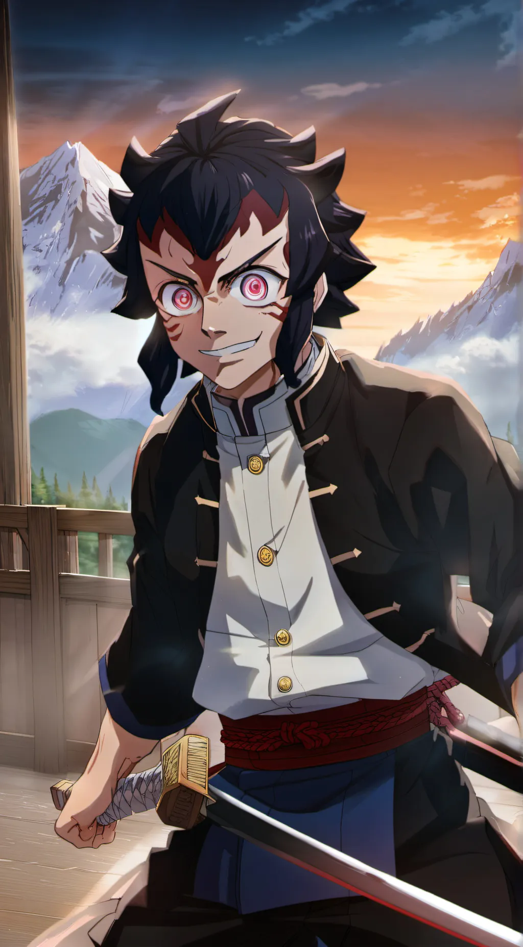 ai character: inosoke background