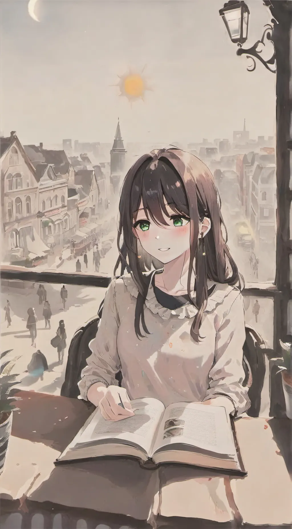 ai character: mia background