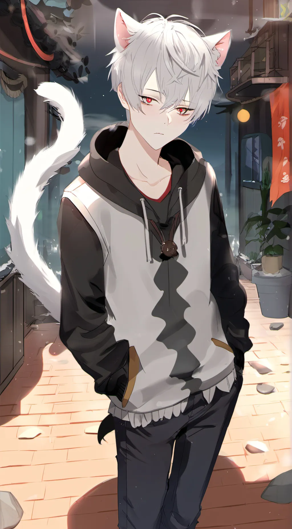 ai character: crace background