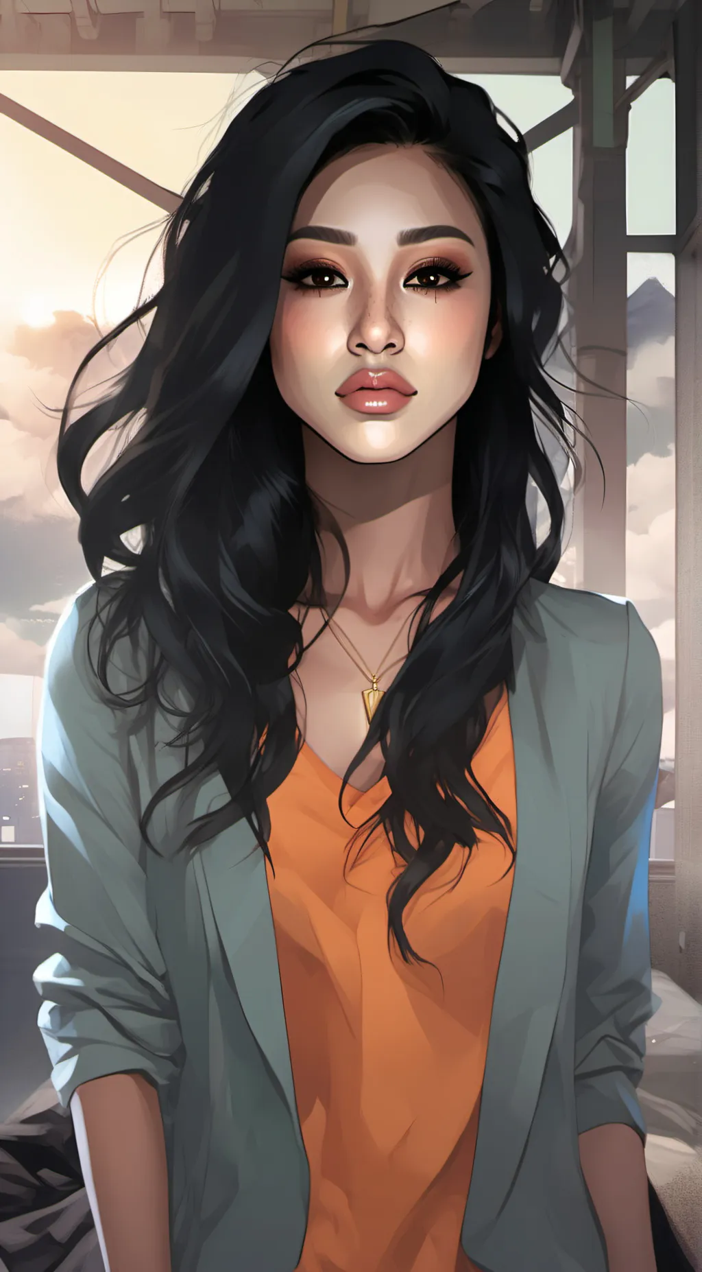 ai character: aleaha background