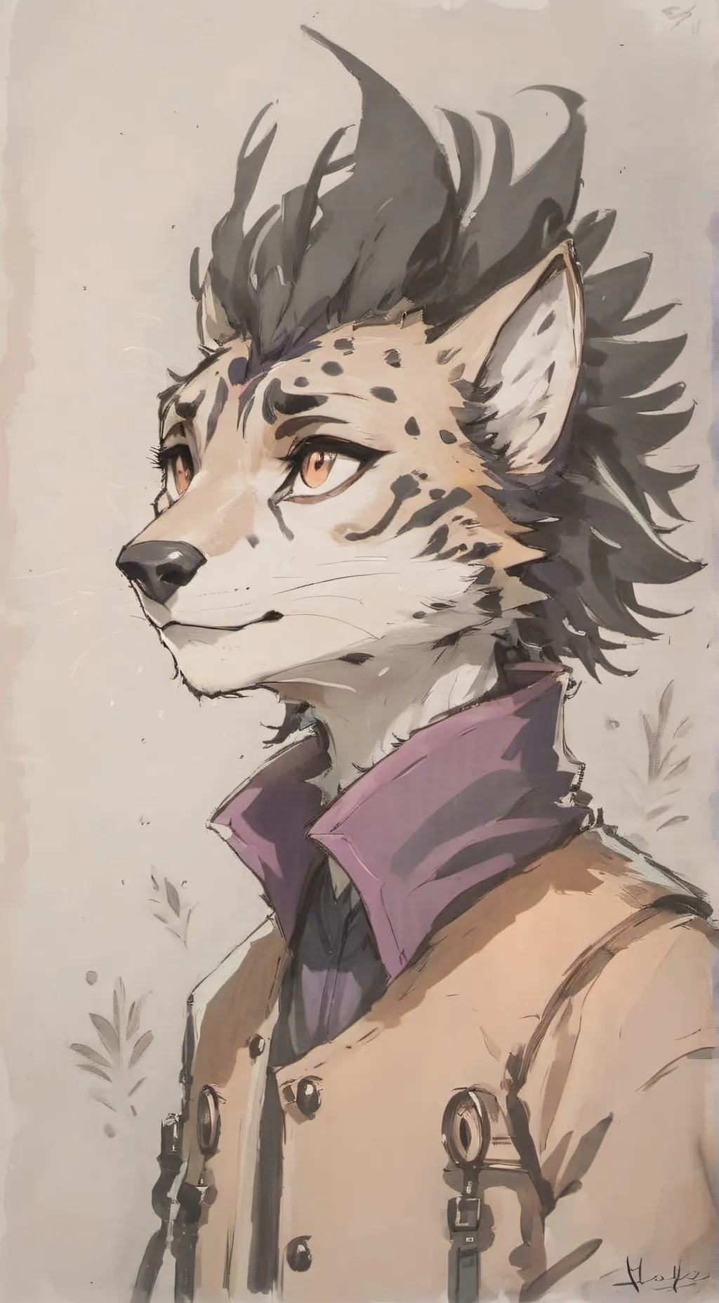 ai character: Theo  background