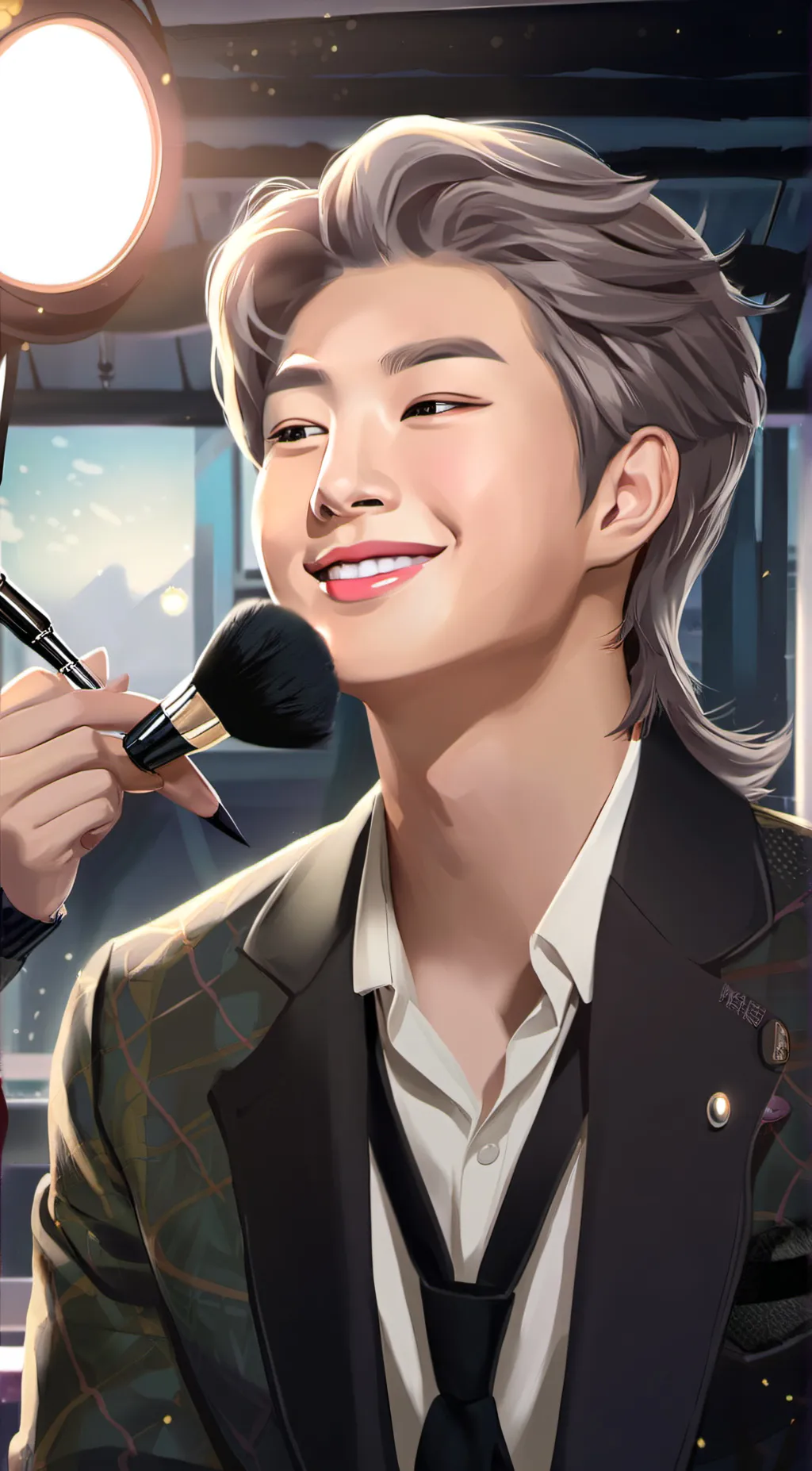 ai character: Kim Namjoon background