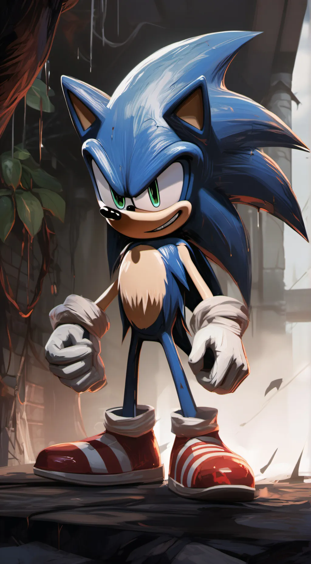 ai character: curse background