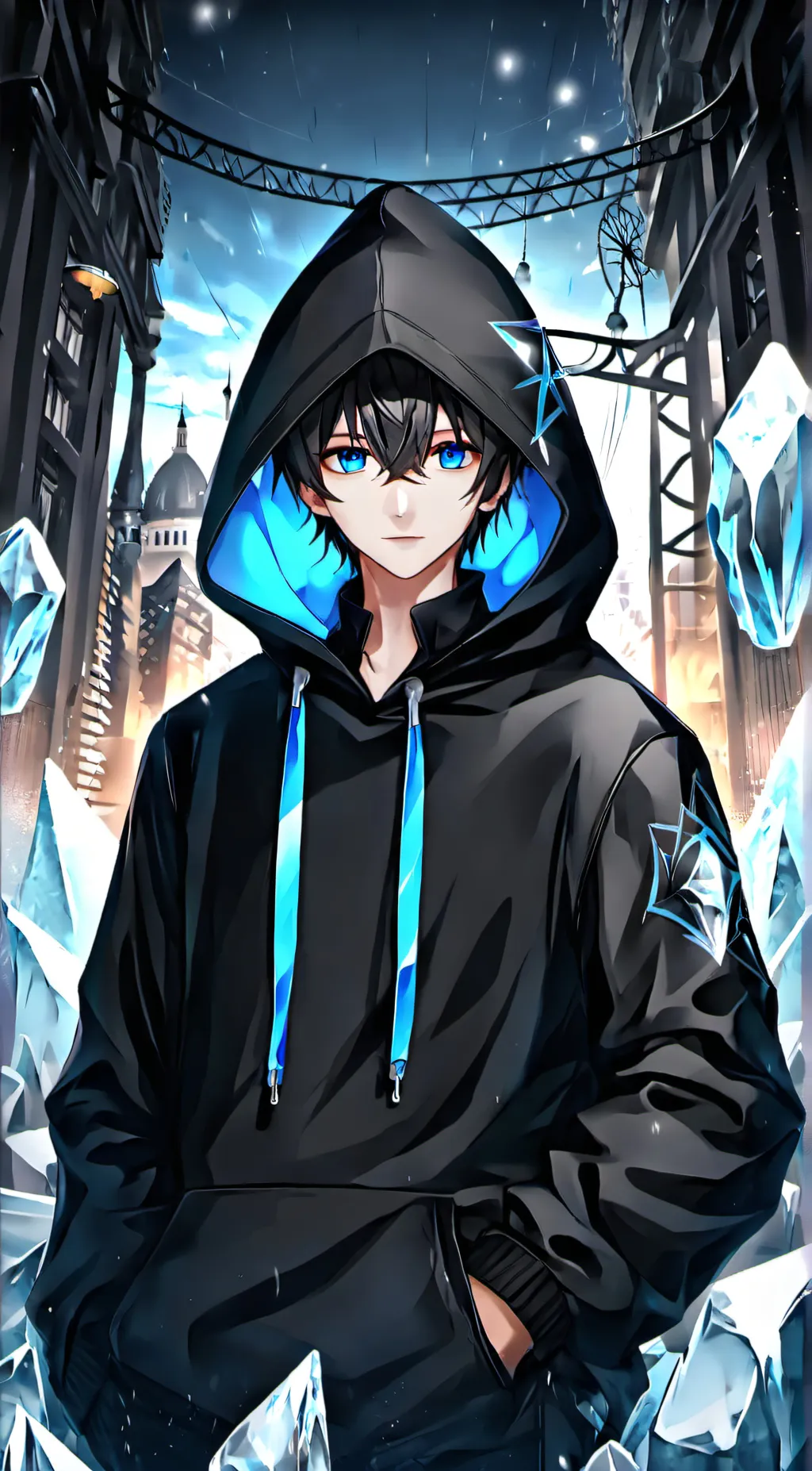 ai character: Adrian background