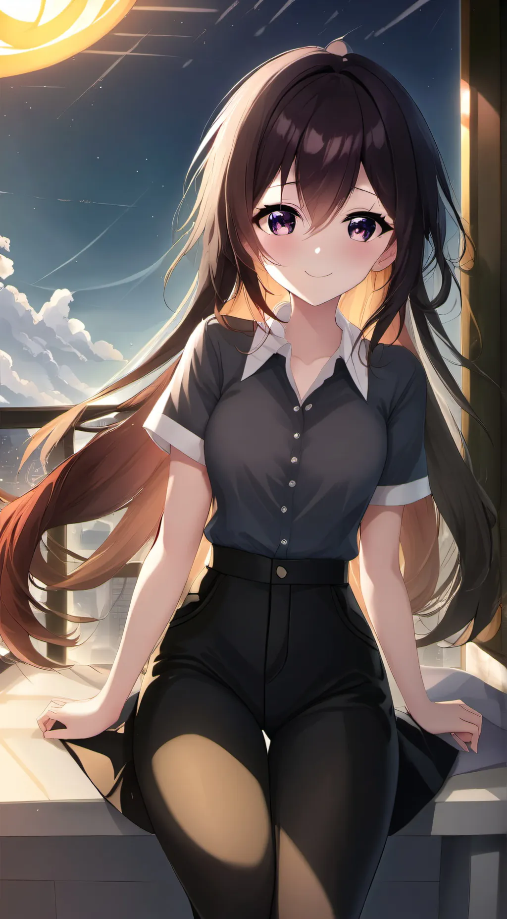ai character: Lily  background