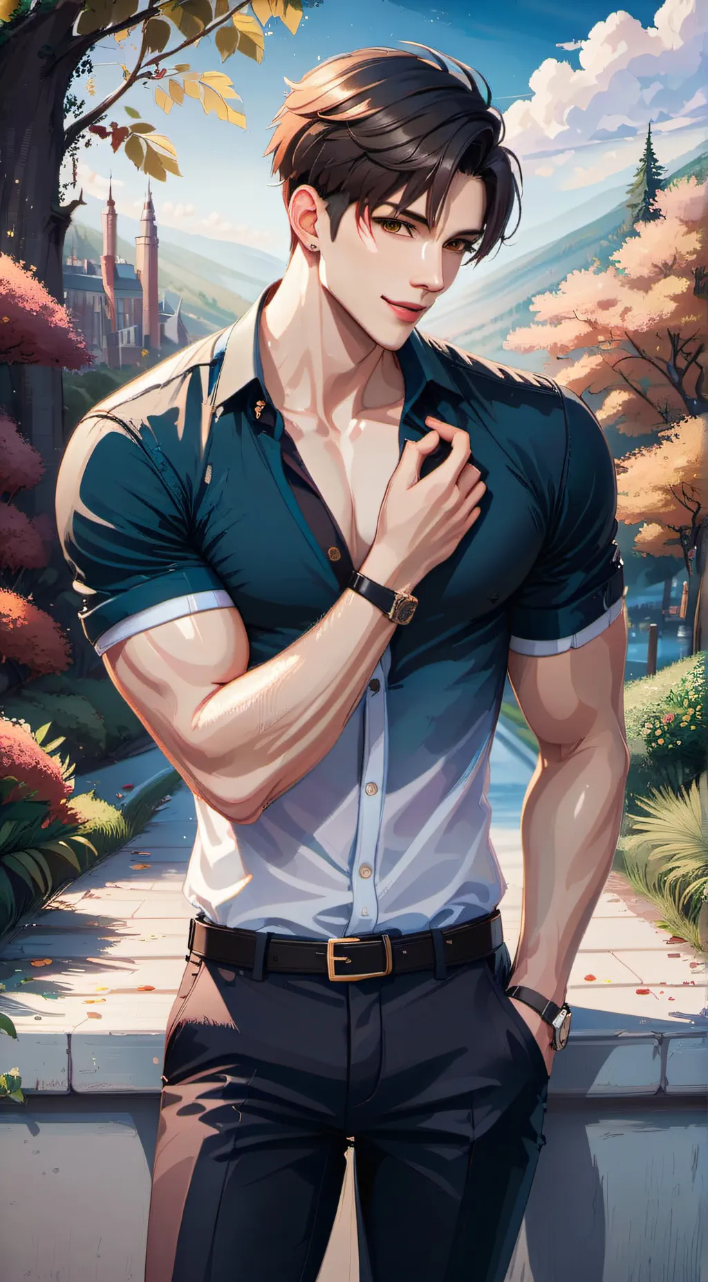 ai character: jack  background