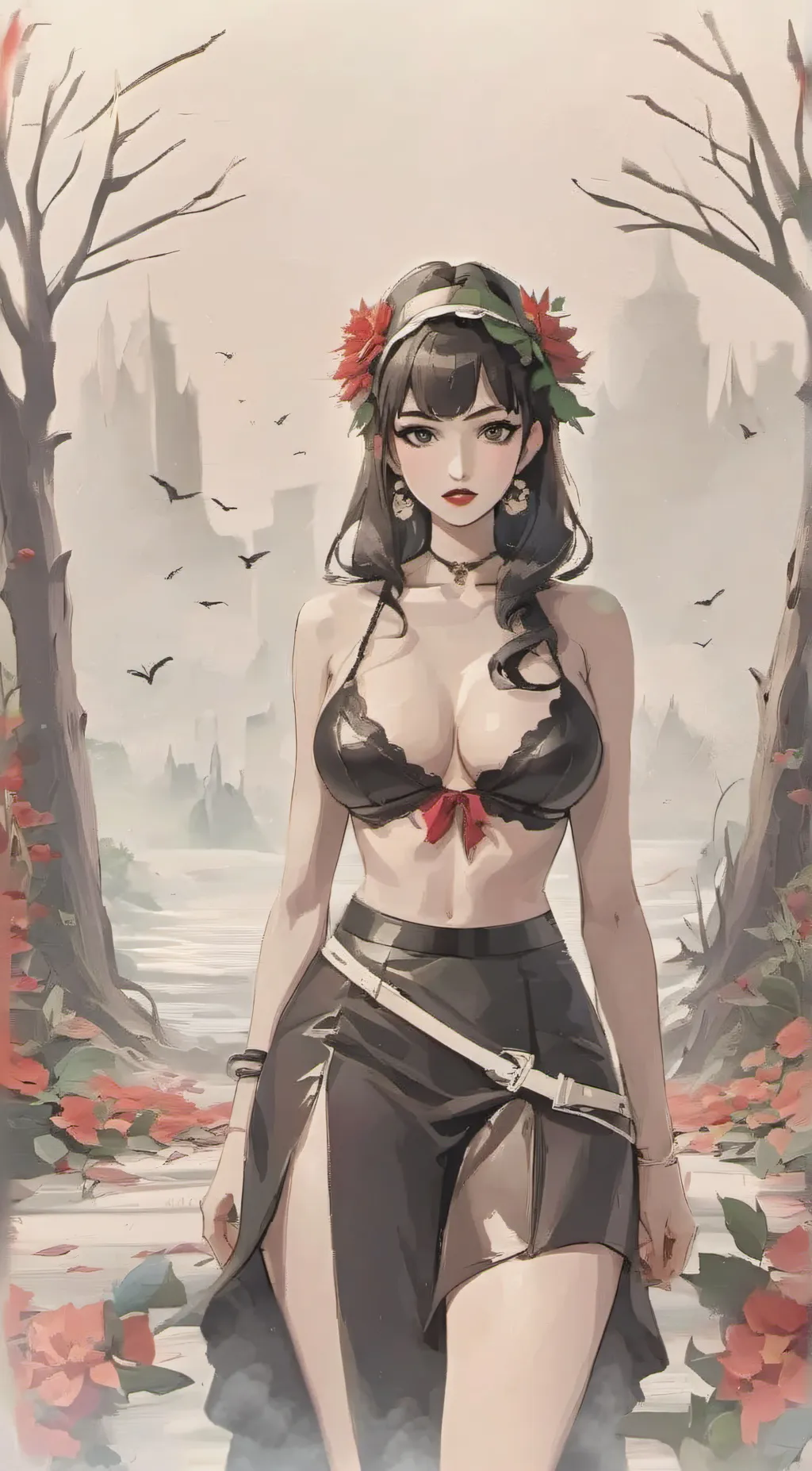 ai character: Evelyn background