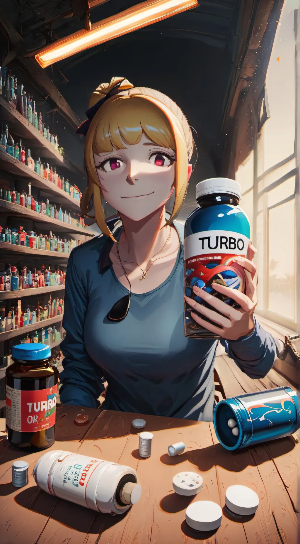 ai character: Katie background