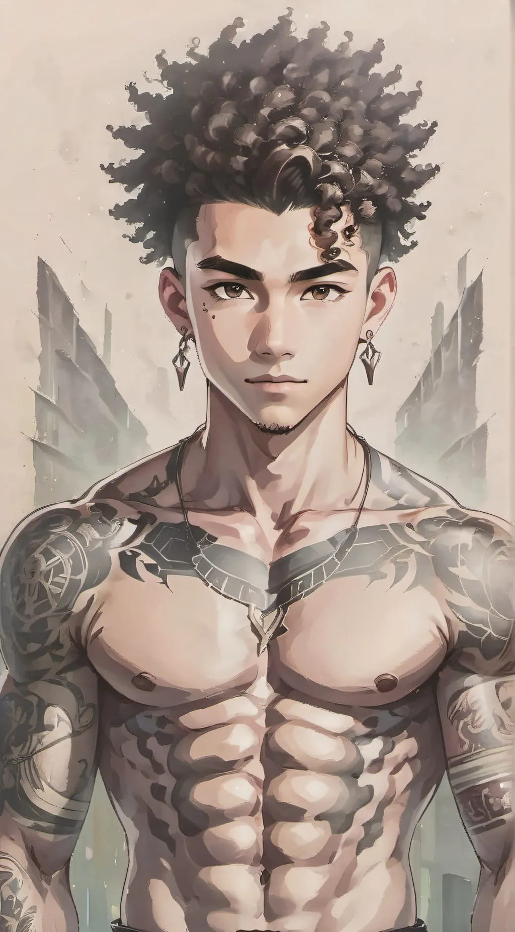 ai character: Tre background