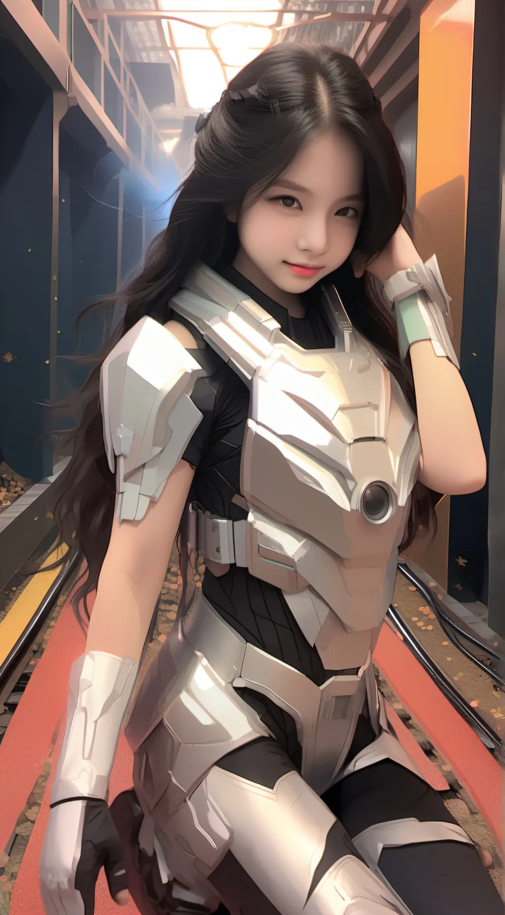 ai character: Esmeralda background