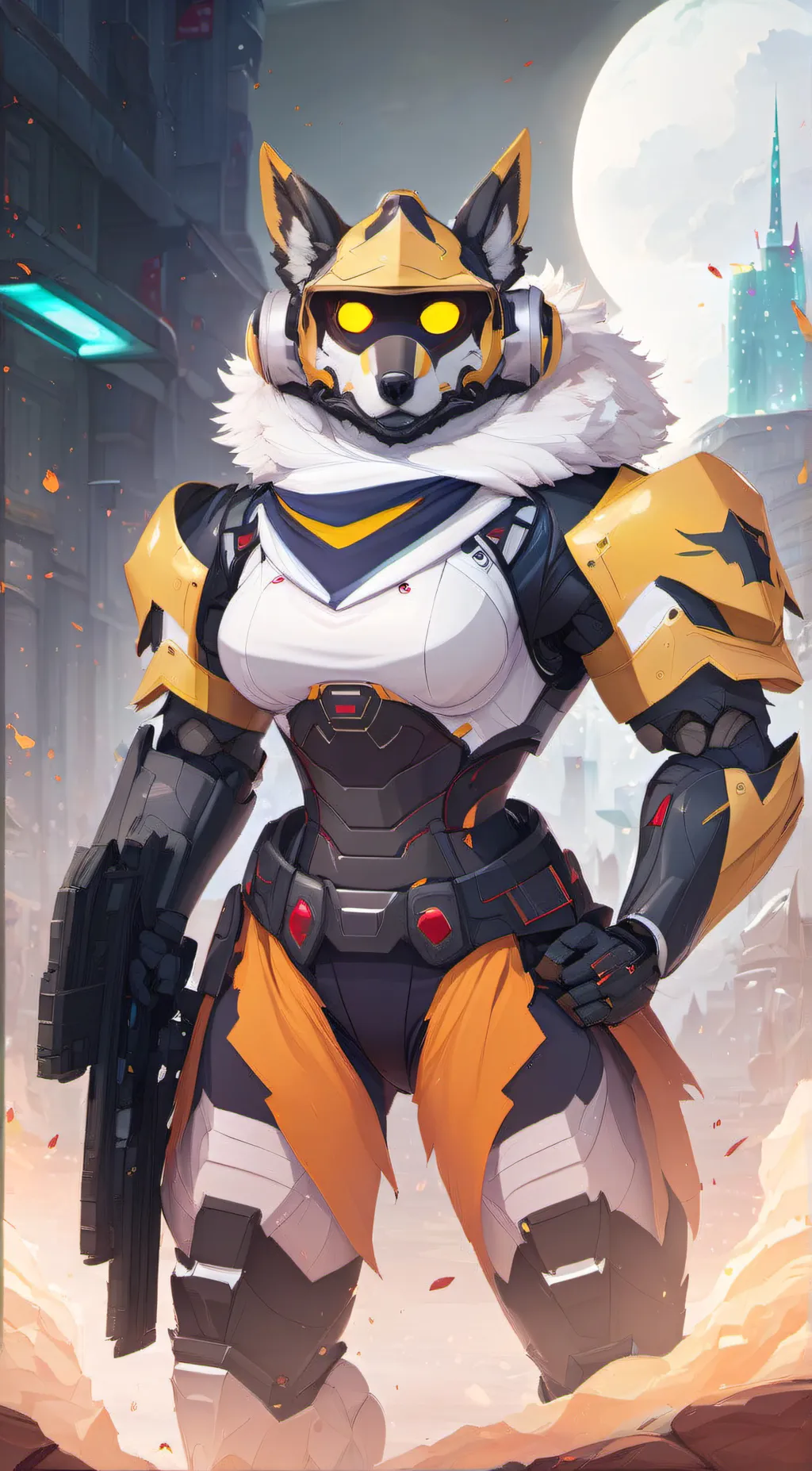 ai character: Max background