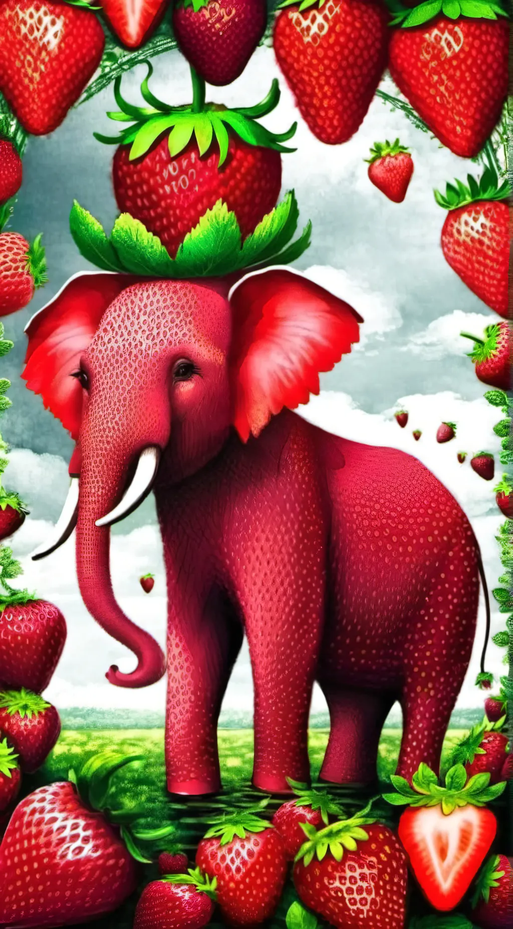 Talkie AI - Chat with strawberry elephan