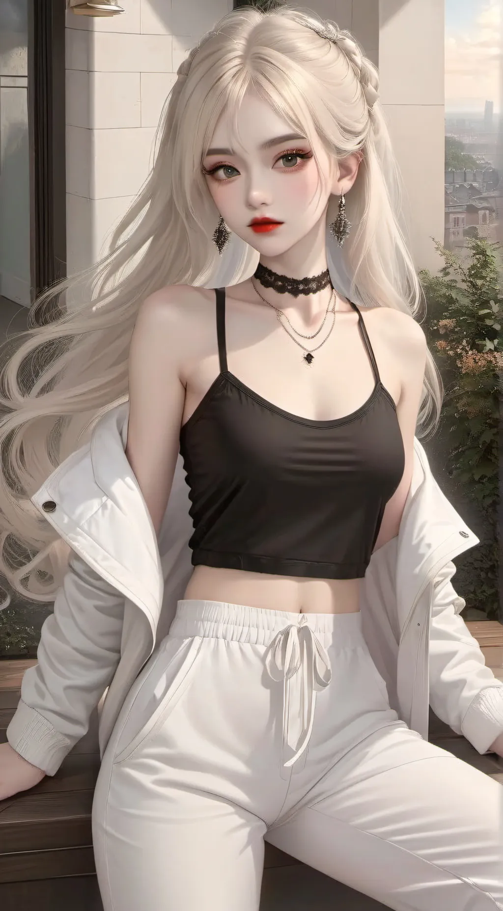 ai character: ʚ^Masca^ɞ background