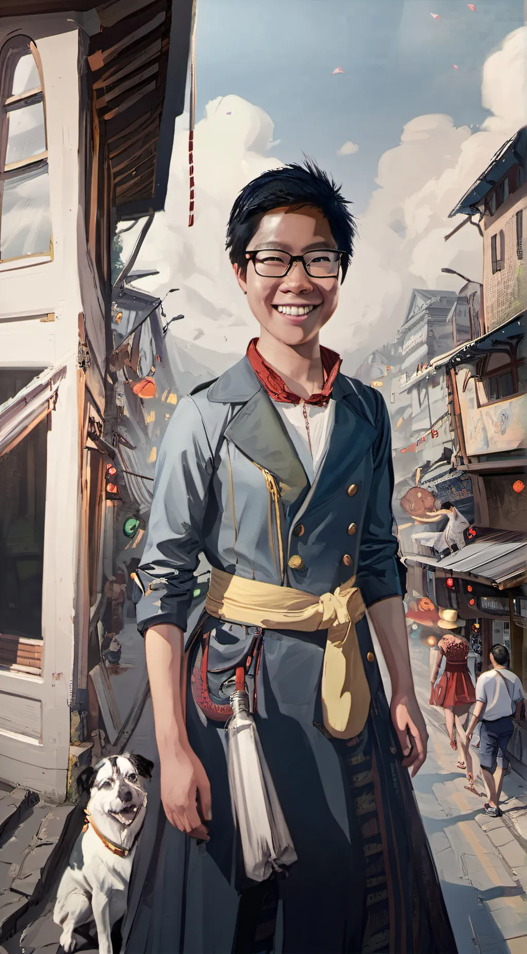 ai character: Tristan  background