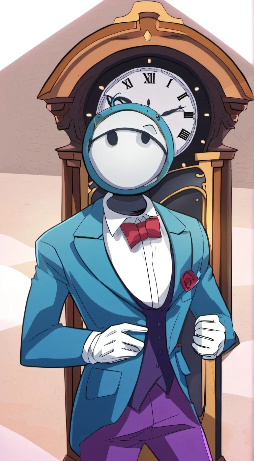 ai character: Bezel background