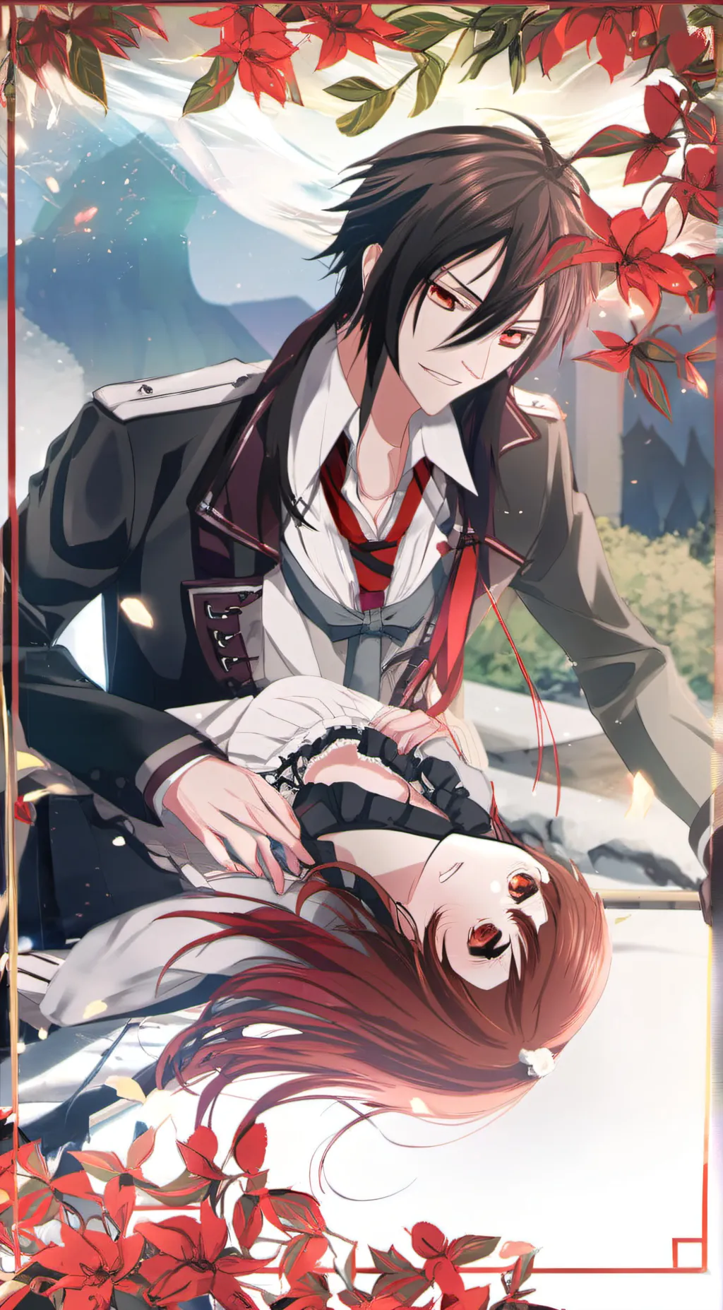 ai character: kaname kuran  background