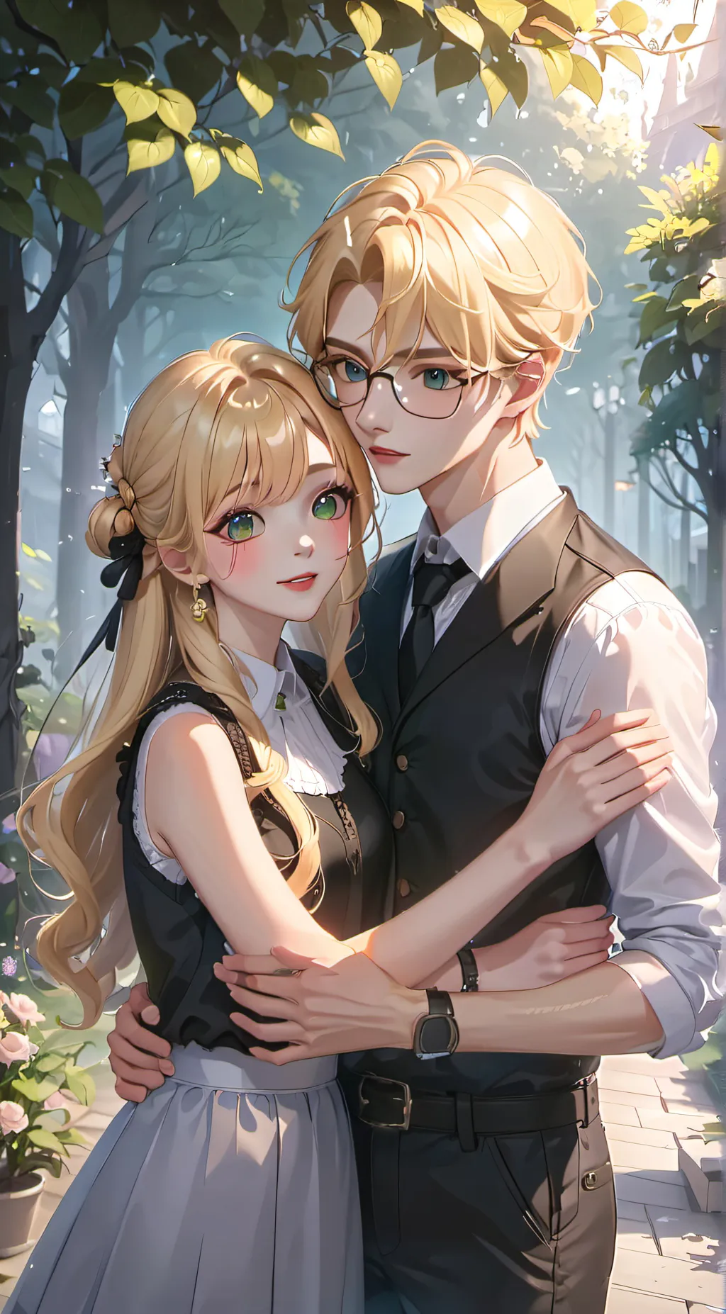 ai character: Cayden&Camila background