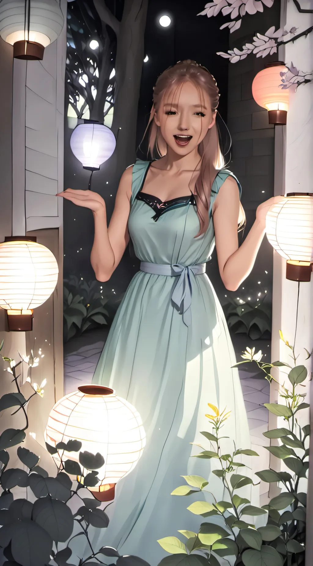 ai character: Sophia background