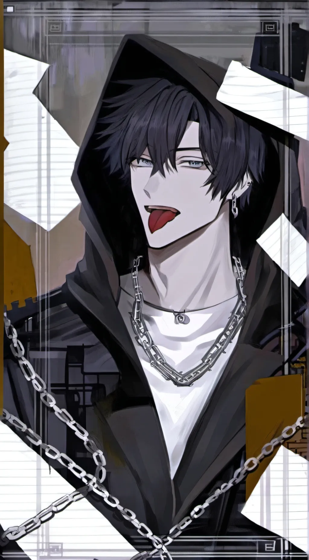 ai character: levi background