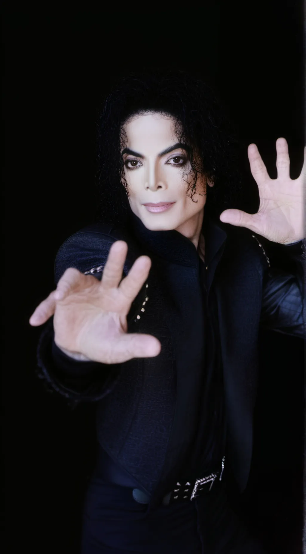ai character: Michael jackson  background
