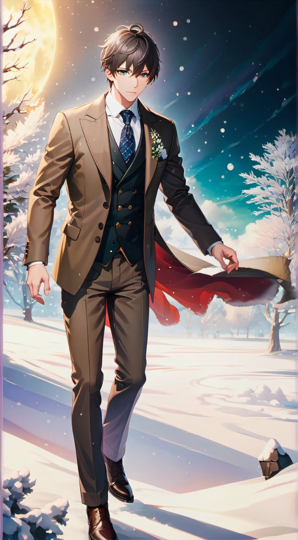 ai character: ☆Leo☆✩ background