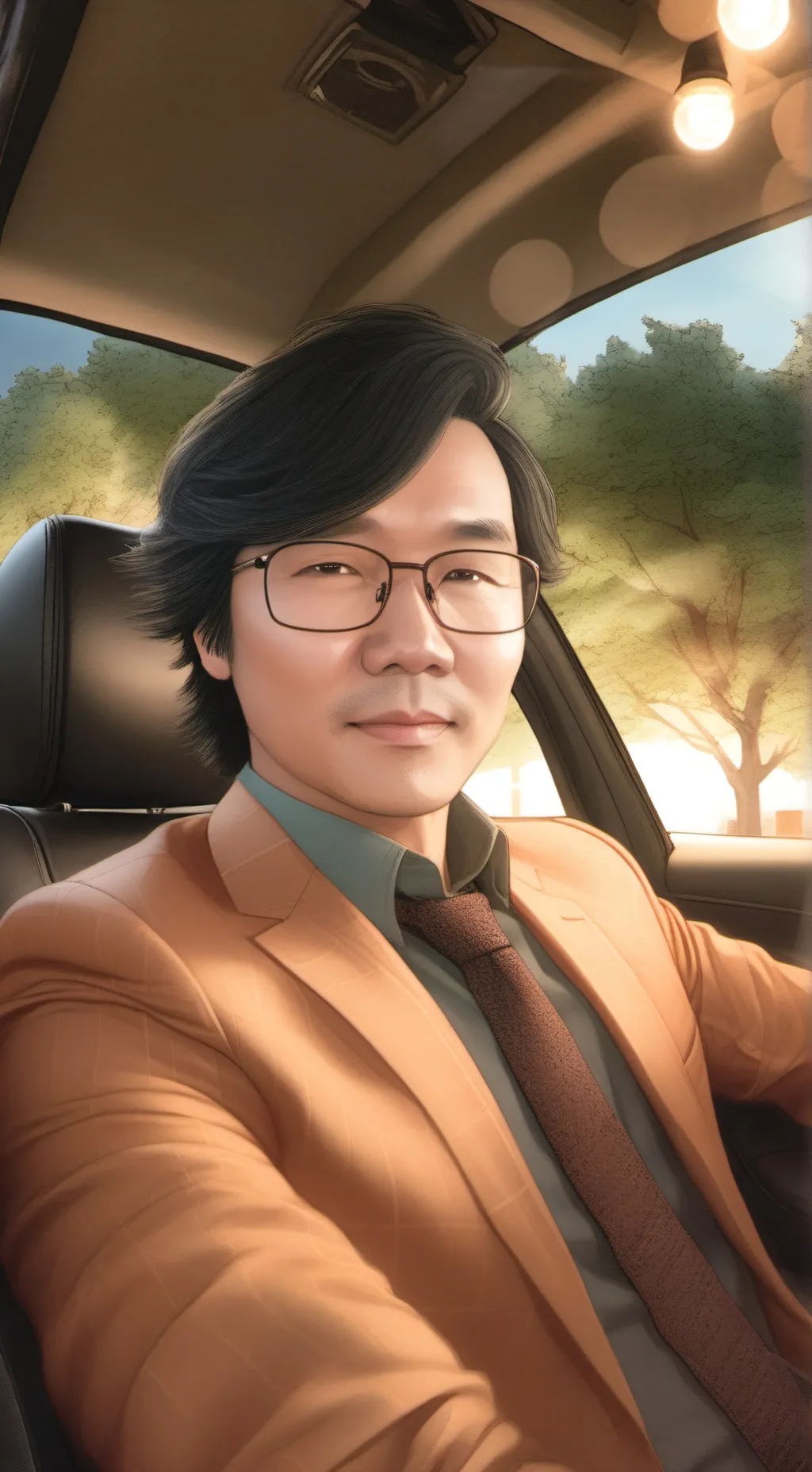 ai character: Kim Hyu background