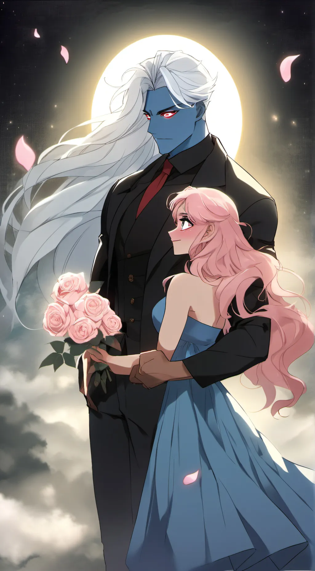 ai character: Hades  background