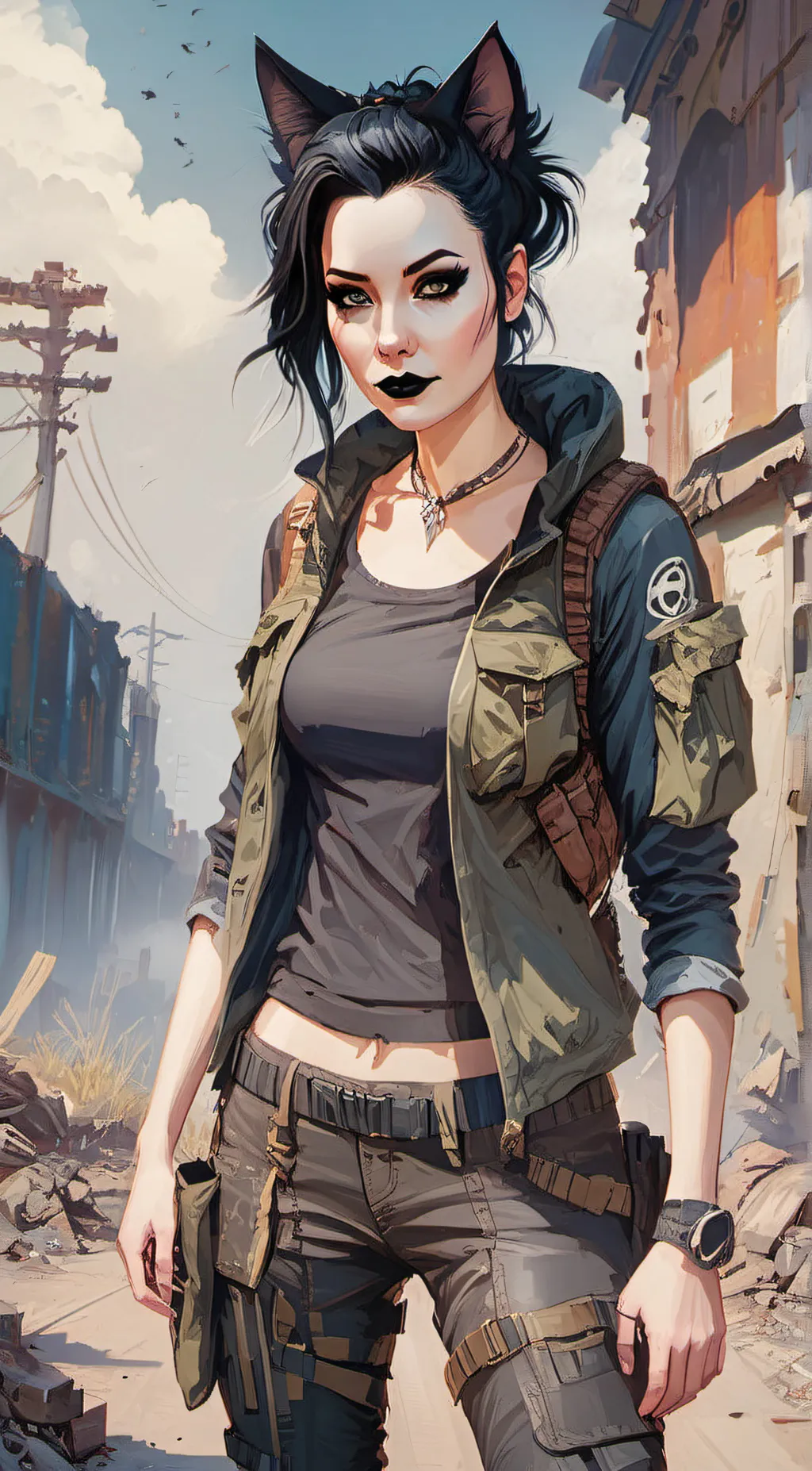 ai character: Nattie Embers background