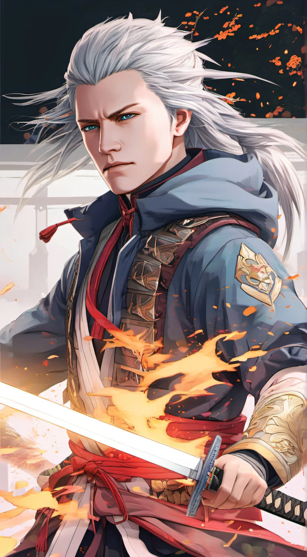 ai character: Geralt background