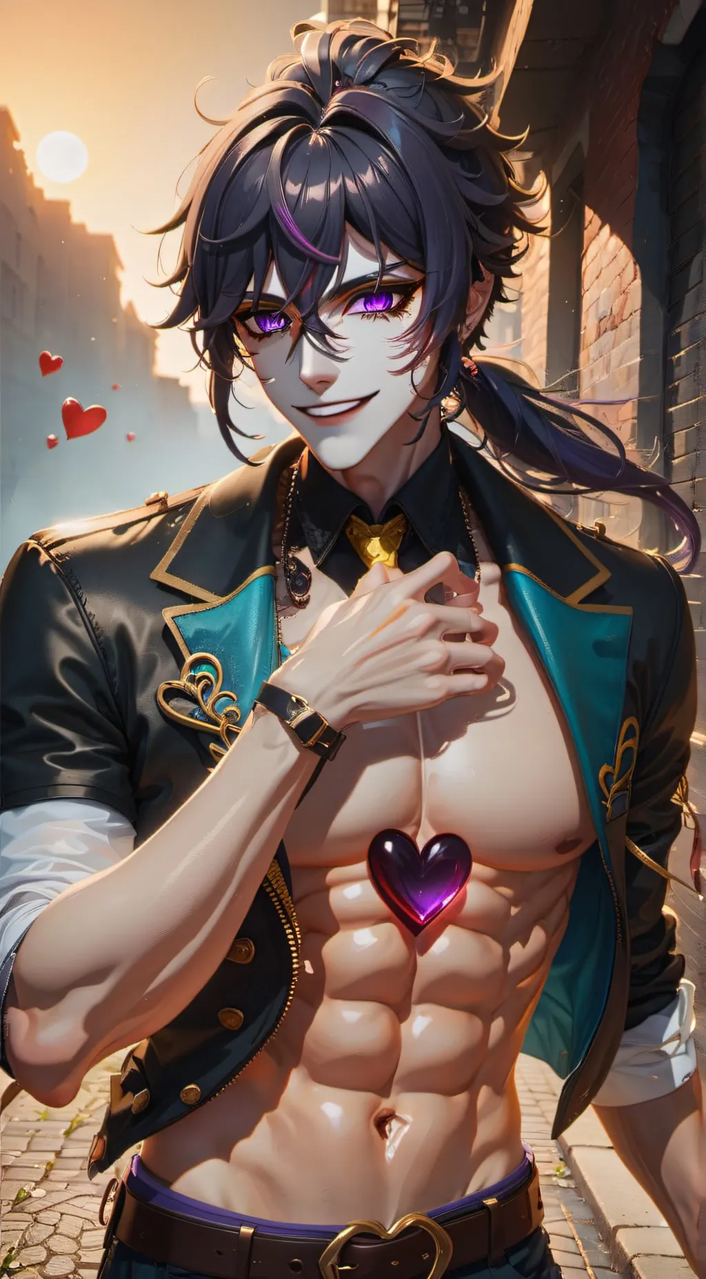 ai character: Vincent background