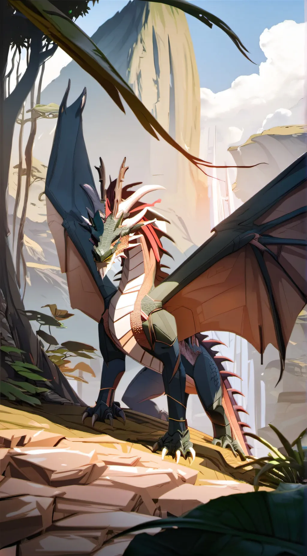 ai character: The hidden kingdom background