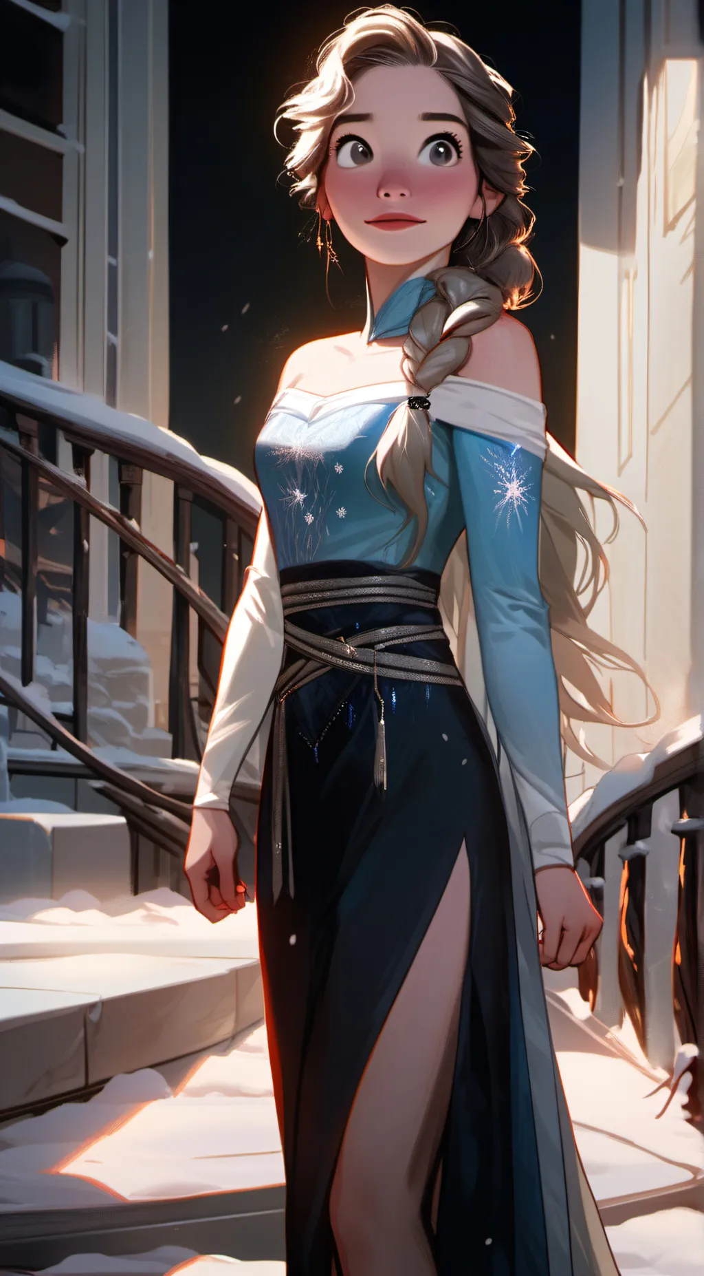 ai character: Elsa background